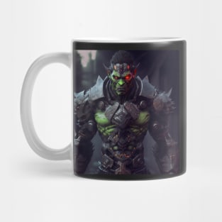 Grunge Goblin Warrior Mug